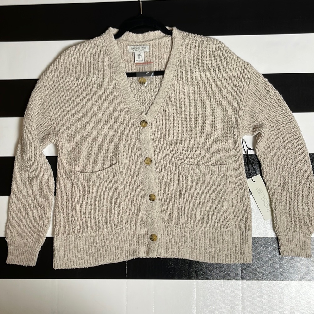 FRONT BUTTON UP CARDIGAN